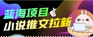 个人工作室创业项目：小说推文拉新项目可批量做【详细教程】外面收费6880-