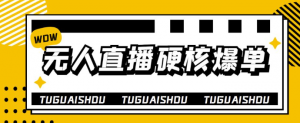 无人直播硬核爆单技术教程：暴利躺赚轻松玩转无人直播-