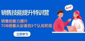 《销售技能提升课程》大幅度销售的能力提升【适合各行业】-